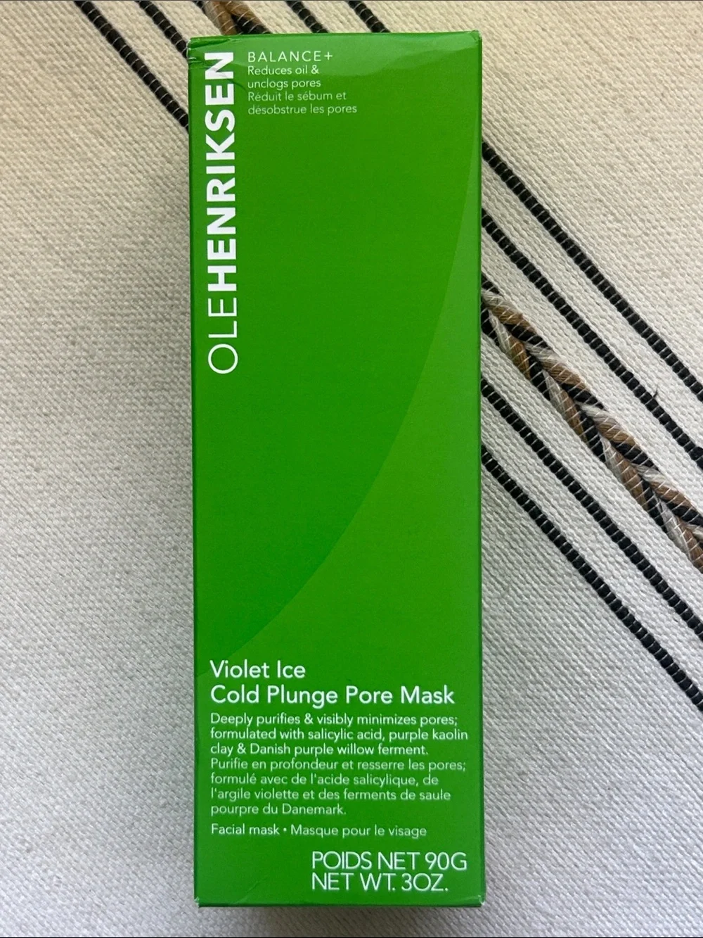 OLE HENRIKSEN Violet Ice Cold Plunge Pore Mask 3oz NIB